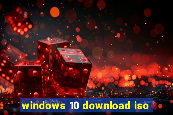 windows 10 download iso